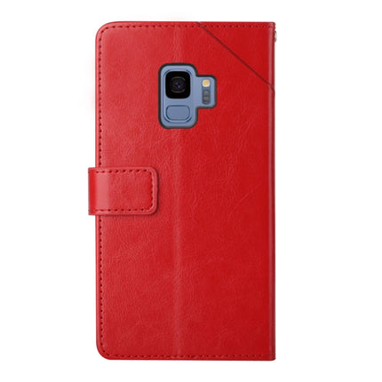 Y Stitching Horizontal Flip Leather Case with Holder & Card Slots & Wallet & Photo Frame, For Samsung Galaxy S9, For Samsung Galaxy S9+, For Samsung Galaxy S10, For Samsung Galaxy S10+