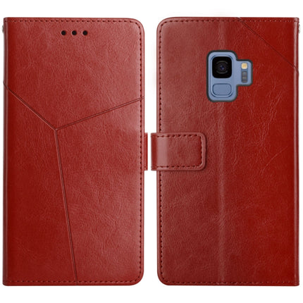 Y Stitching Horizontal Flip Leather Case with Holder & Card Slots & Wallet & Photo Frame, For Samsung Galaxy S9, For Samsung Galaxy S9+, For Samsung Galaxy S10, For Samsung Galaxy S10+