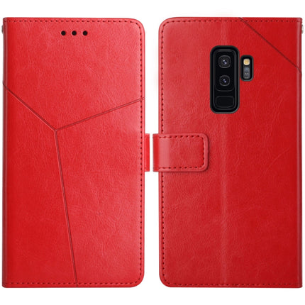 Y Stitching Horizontal Flip Leather Case with Holder & Card Slots & Wallet & Photo Frame, For Samsung Galaxy S9, For Samsung Galaxy S9+, For Samsung Galaxy S10, For Samsung Galaxy S10+