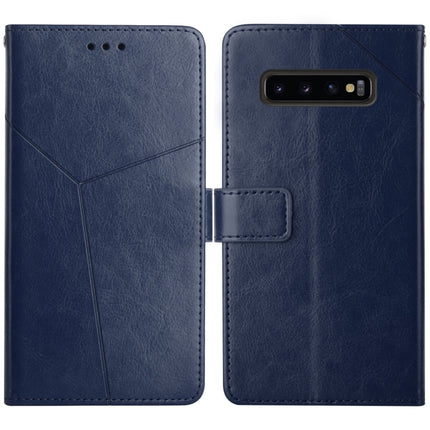 Y Stitching Horizontal Flip Leather Case with Holder & Card Slots & Wallet & Photo Frame, For Samsung Galaxy S9, For Samsung Galaxy S9+, For Samsung Galaxy S10, For Samsung Galaxy S10+