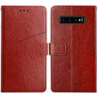 For Samsung Galaxy S10 / Brown