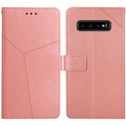 Y Stitching Horizontal Flip Leather Case with Holder & Card Slots & Wallet & Photo Frame, For Samsung Galaxy S9, For Samsung Galaxy S9+, For Samsung Galaxy S10, For Samsung Galaxy S10+