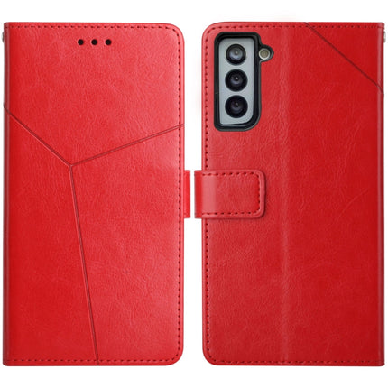 Y Stitching Horizontal Flip Leather Case with Holder & Card Slots & Wallet & Photo Frame, For Samsung Galaxy S20 FE, For Samsung Galaxy S21 5G, For Samsung Galaxy S21 FE 5G, For Samsung Galaxy S21+ 5G