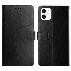 Horizontale Flip-Handyhülle aus Leder mit Y-Nähten, Halterung &amp; Kartenfächern &amp; Geldbörse &amp; Bilderrahmen, für iPhone 8 Plus / 7 Plus, für iPhone 11, für iPhone 11 Pro, für iPhone 11 Pro Max, für iPhone 12 mini, für iPhone 12 Pro Max