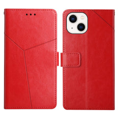 Y Stitching Horizontal Flip Leather Phone Case with Holder & Card Slots & Wallet & Photo Frame, For iPhone 12 / 12 Pro, For iPhone 13, For iPhone 13 mini, For iPhone 13 Pro, For iPhone 13 Pro Max, For iPhone SE 2022 / SE 2020 / 8 / 7