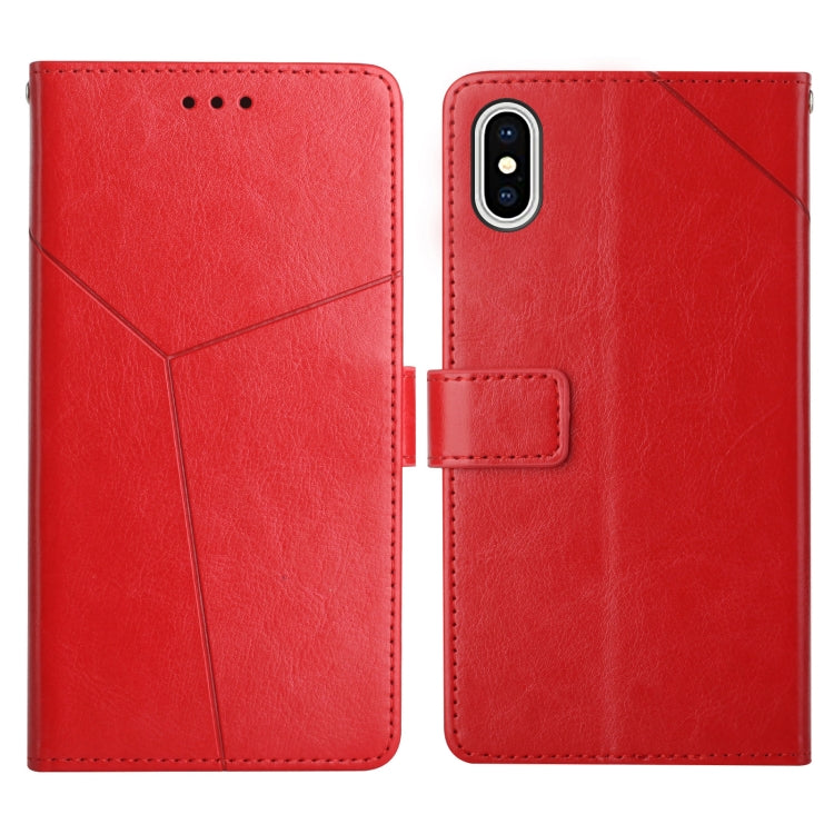 Y Stitching Horizontal Flip Leather Phone Case with Holder & Card Slots & Wallet & Photo Frame, For iPhone XS / X, For iPhone XR, For iPhone XS Max