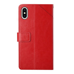 Y Stitching Horizontal Flip Leather Phone Case with Holder & Card Slots & Wallet & Photo Frame, For iPhone XS / X, For iPhone XR, For iPhone XS Max