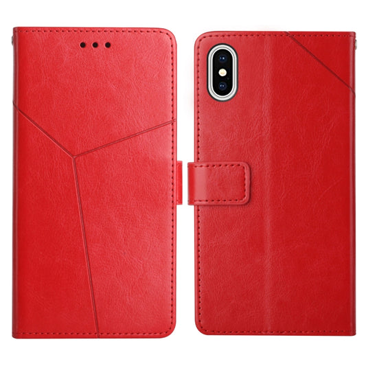 Y Stitching Horizontal Flip Leather Phone Case with Holder & Card Slots & Wallet & Photo Frame, For iPhone XS / X, For iPhone XR, For iPhone XS Max