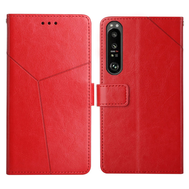 Y Stitching Horizontal Flip Leather Phone Case with Holder & Card Slots & Wallet & Photo Frame, For Sony Xperia 5 III, For Sony Xperia 10 III, For Sony Xperia Ace II