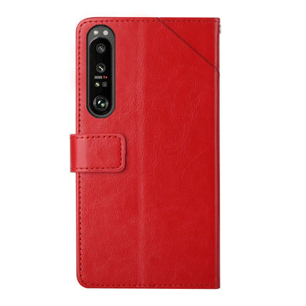 Y Stitching Horizontal Flip Leather Phone Case with Holder & Card Slots & Wallet & Photo Frame, For Sony Xperia 5 III, For Sony Xperia 10 III, For Sony Xperia Ace II