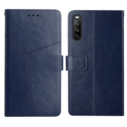 Y Stitching Horizontal Flip Leather Phone Case with Holder & Card Slots & Wallet & Photo Frame, For Sony Xperia 5 III, For Sony Xperia 10 III, For Sony Xperia Ace II