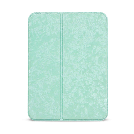 Shell Texture Dual-Fold Smart Leather Tablet Case, For iPad mini 6 / mini 2024