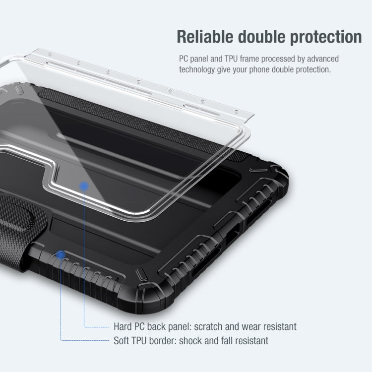 NILLKIN Bumper Pro Horizontal Flip Tablet Ledertasche mit Stiftschlitz &amp; Halter &amp; Schlaf-/Weckfunktion, für iPad mini 6 / mini 2024