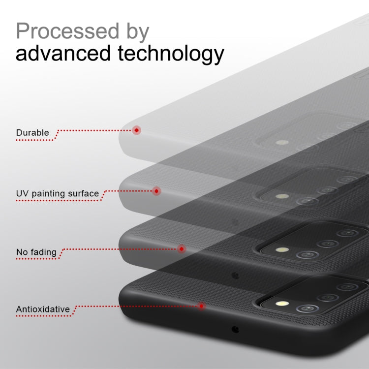 NILLKIN Frosted Concave-convex Texture PC Phone Protective Case, For Samsung Galaxy A03s / A037G, For Xiaomi Mi 11T / 11T Pro
