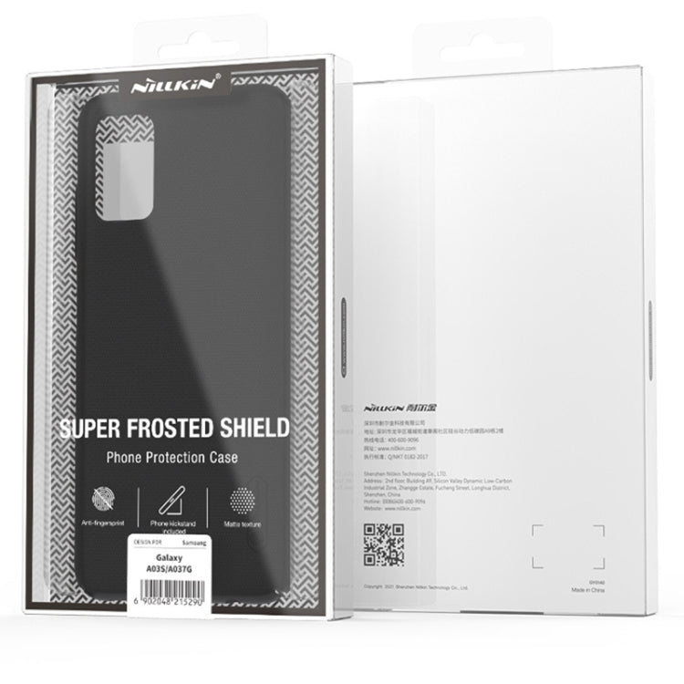 NILLKIN Frosted Concave-convex Texture PC Phone Protective Case, For Samsung Galaxy A03s / A037G, For Xiaomi Mi 11T / 11T Pro