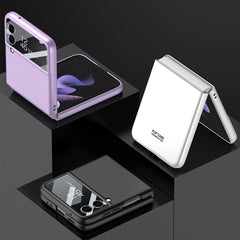 GKK Integrated Ultra-thin Full Coverage Phone Flip Case, For Samsung Galaxy Z Flip3 5G