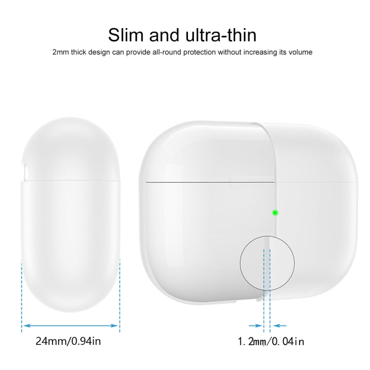 Geteilte Silikon-Kopfhörer-Schutzhülle für AirPods 3