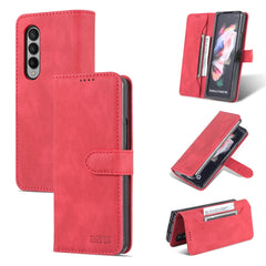 AZNS Dream II Skin Feel PU+TPU Horizontal Flip PU-Telefonhülle, für Samsung Galaxy Z Flip3 5G, für Samsung Galaxy Z Fold3 5G