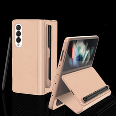 GKK Ultra-thin Horizontal Flip Leather Phone Case with Pen Slot, For Samsung Galaxy Z Fold3 5G