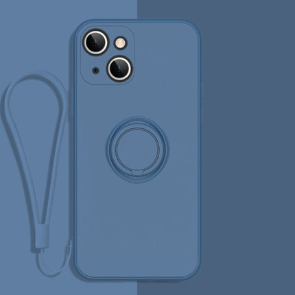 Funda protectora de silicona líquida con todo incluido para teléfono con soporte para anillo y cordón, para iPhone 13 Pro, para iPhone 13 Pro Max