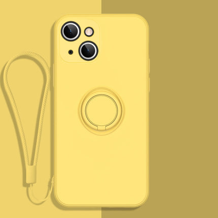 Funda protectora de silicona líquida con todo incluido para teléfono con soporte para anillo y cordón, para iPhone 13 Pro, para iPhone 13 Pro Max