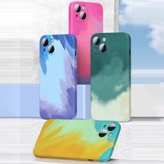 Watercolor TPU Shockproof Phone Case, For iPhone 13 mini, For iPhone 13, For iPhone 13 Pro, For iPhone 13 Pro Max