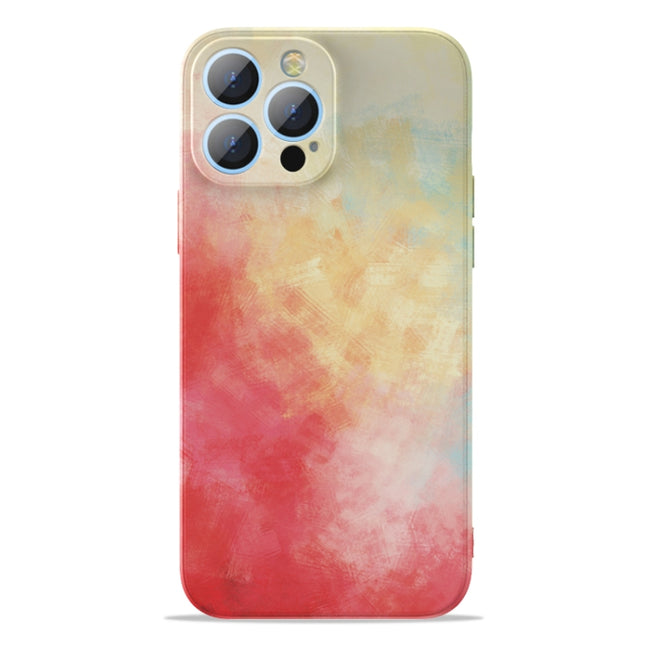 Aquarell TPU Stoßfeste Handyhülle, Für iPhone 13 mini, Für iPhone 13, Für iPhone 13 Pro, Für iPhone 13 Pro Max