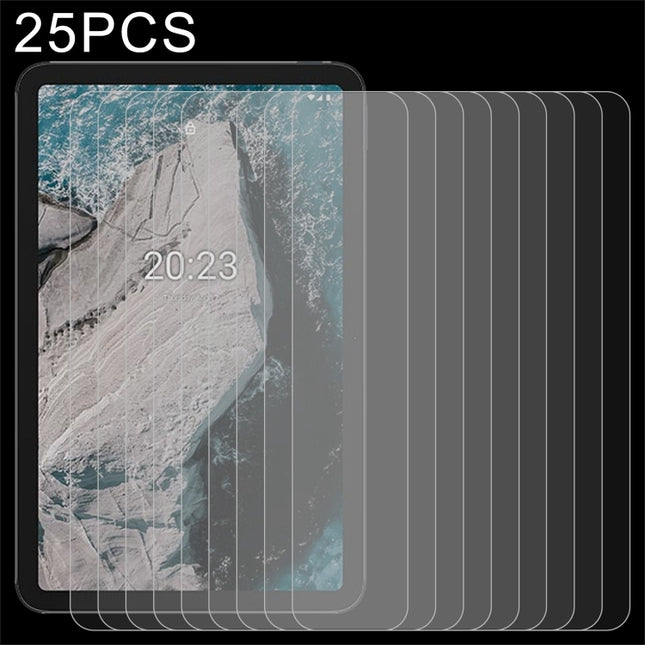 25 PCS 9H 2.5D Explosion-proof Tempered Tablet Glass Film, For Nokia T20, For Amazon Kindle Paperwhite 5 6.8 2021, For OPPO Realme Pad, For Samsung Galaxy Tab A8 / X200 / X205 / Galaxy Tab A8 10.5 2021 (25 PCS), For Samsung Galaxy Tab S8 (25pcs)       ...