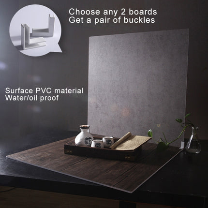 60 x 60cm Double Sides Retro PVC Photography Backdrops Board