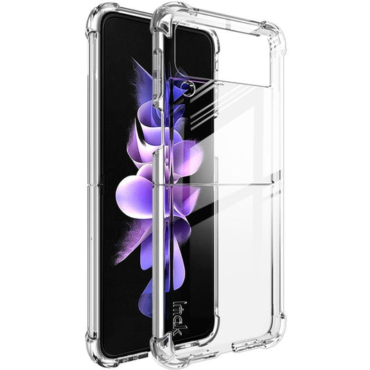 IMAK All-inclusive Shockproof Airbag TPU Case with Screen Protector, For Samsung Galaxy Z Flip3 5G