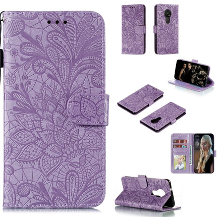 Lace Flower Horizontal Flip Leather Case with Holder & Card Slots & Wallet & Photo Frame, For Sony Xperia 5, For Nokia 7.2, For Xiaomi Mi 9 Pro