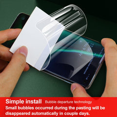 2 PCS IMAK Curved Full Screen Hydrogel Film Back Protector, For iPhone 13, For iPhone 13 mini, For iPhone 13 Pro, For iPhone 13 Pro Max