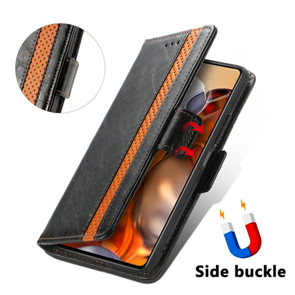 CaseNeo Splicing Dual Magnetic Buckle Leather Case with Holder & Card Slots & Wallet, For Xiaomi 11T / 11T Pro, For Samsung Galaxy S20 FE