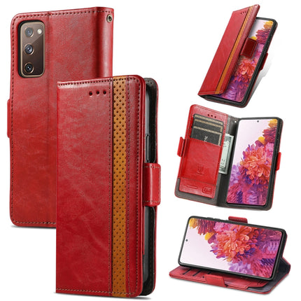 CaseNeo Splicing Dual Magnetic Buckle Leather Case with Holder & Card Slots & Wallet, For Xiaomi 11T / 11T Pro, For Samsung Galaxy S20 FE