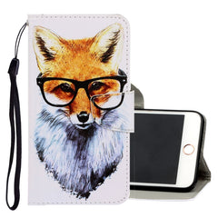 3D Colored Drawing Horizontal Flip PU Leather Case with Holder & Card Slots & Wallet, For iPhone 6 Plus / 6s Plus