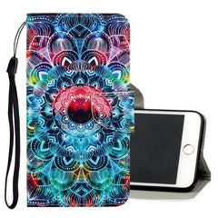 3D Colored Drawing Horizontal Flip PU Leather Case with Holder & Card Slots & Wallet, For iPhone 6 Plus / 6s Plus