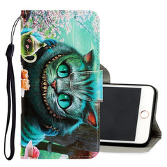 3D Colored Drawing Horizontal Flip PU Leather Case with Holder & Card Slots & Wallet, For iPhone 6 Plus / 6s Plus