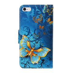 3D Colored Drawing Horizontal Flip PU Leather Case with Holder & Card Slots & Wallet, For iPhone 6 Plus / 6s Plus