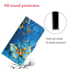 3D Colored Drawing Horizontal Flip PU Leather Case with Holder & Card Slots & Wallet, For iPhone 6 Plus / 6s Plus