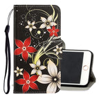 For iPhone 6 Plus / 6s Plus / Flor roja