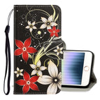 For iPhone SE 2022 / SE 2020 / 8 / 7 / Red Flower