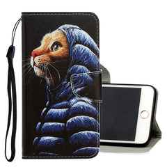 3D Colored Drawing Horizontal Flip PU Leather Case with Holder & Card Slots & Wallet, For iPhone 8 Plus / 7 Plus, For iPhone 11
