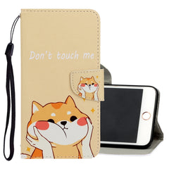 3D Colored Drawing Horizontal Flip PU Leather Case with Holder & Card Slots & Wallet, For iPhone 8 Plus / 7 Plus, For iPhone 11