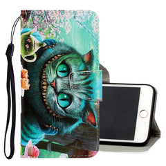 3D Colored Drawing Horizontal Flip PU Leather Case with Holder & Card Slots & Wallet, For iPhone 8 Plus / 7 Plus, For iPhone 11