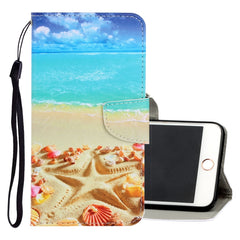 3D Colored Drawing Horizontal Flip PU Leather Case with Holder & Card Slots & Wallet, For iPhone 8 Plus / 7 Plus, For iPhone 11