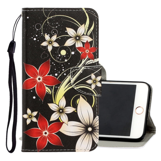 Estuche de cuero PU con tapa horizontal con dibujo en color 3D, ranuras para tarjetas y billetera, para iPhone 6 Plus/6s Plus