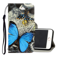 3D Colored Drawing Horizontal Flip PU Leather Case with Holder & Card Slots & Wallet, For iPhone 8 Plus / 7 Plus, For iPhone 11