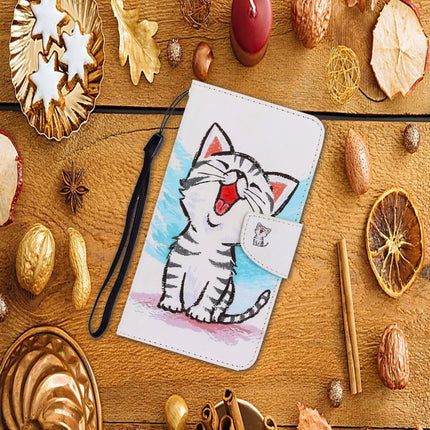 3D Colored Drawing Horizontal Flip PU Leather Case with Holder & Card Slots & Wallet, For iPhone 11