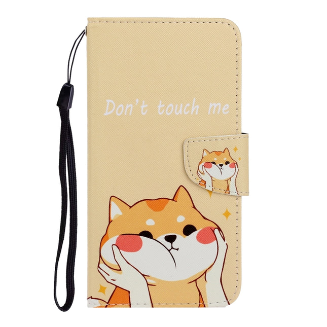 Funda de piel sintética con tapa horizontal con dibujo en color 3D, ranuras para tarjetas y billetera, para iPhone 11