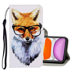 3D Colored Drawing Horizontal Flip PU Leather Case with Holder & Card Slots & Wallet, For iPhone 11